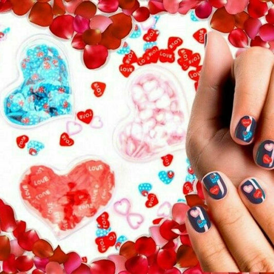 Heart Nail Art 3 pack