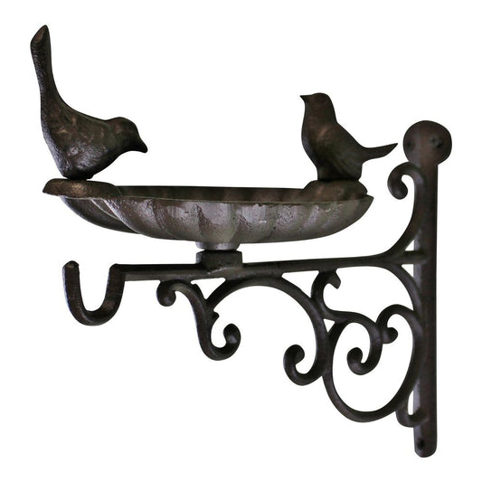 Wall Bracket with Bird Feeder