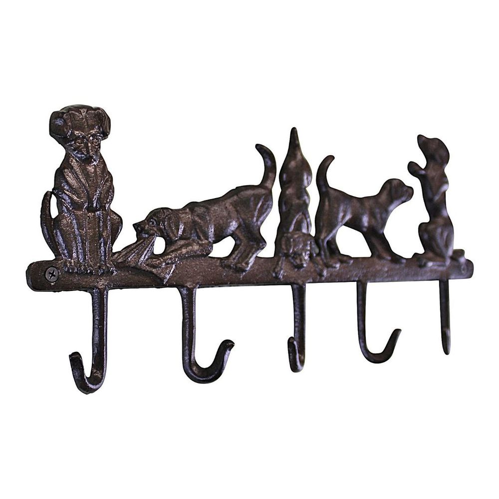 Dog Cast Iron Wall Hooks