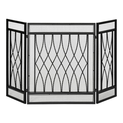 Folding 3 Panel Fireplace Guard