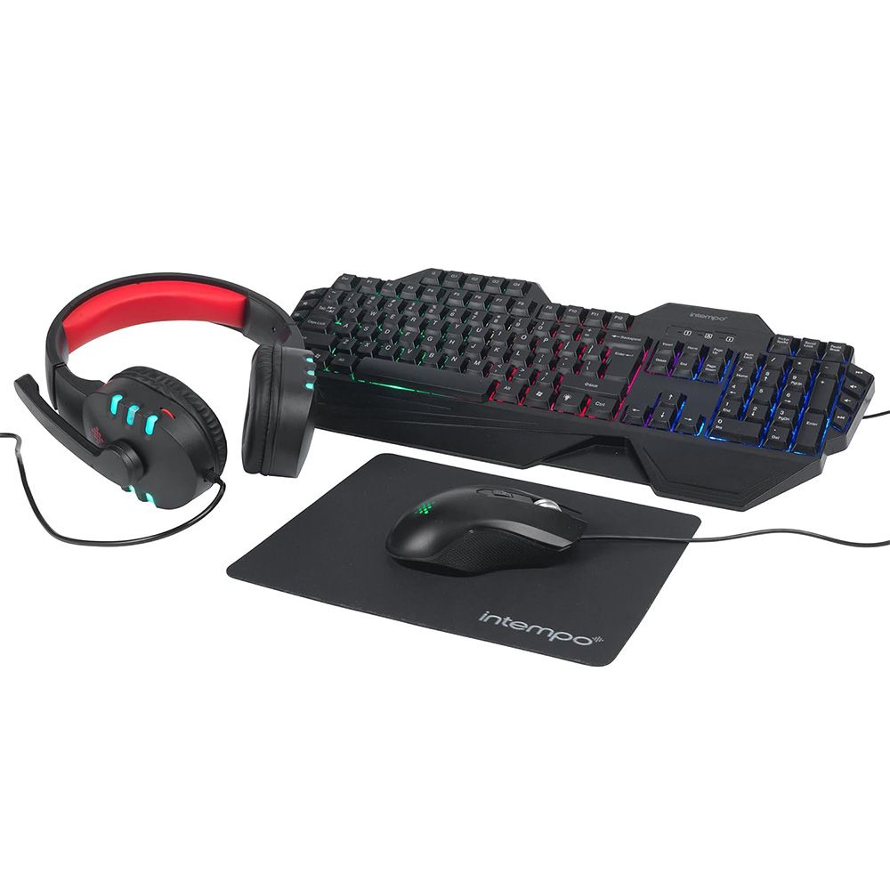 Keyboard & Headphones Gaming Set