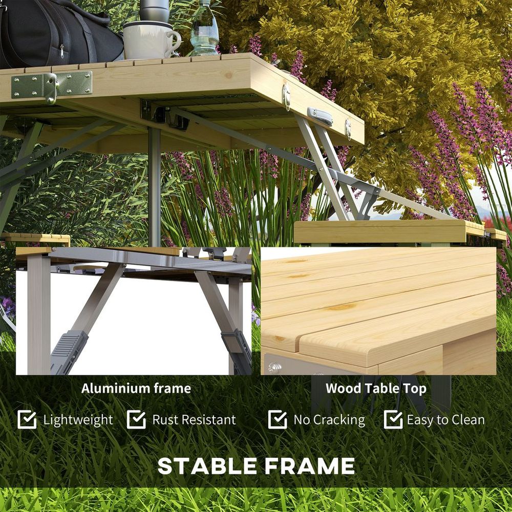 Folding Camping Table & Chairs