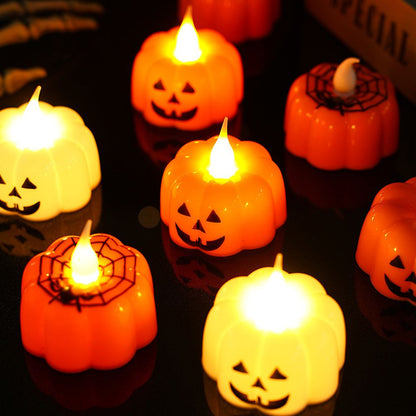 LED Pumpkin Candles