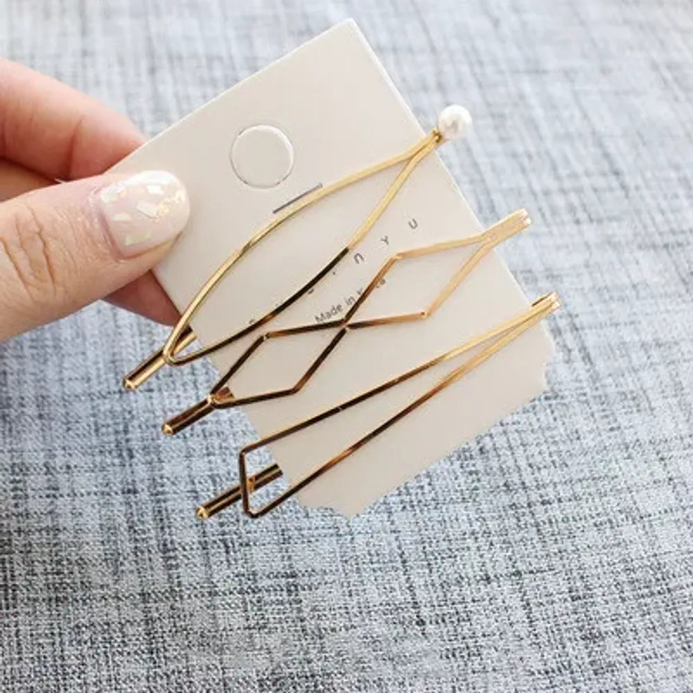 Gold Metal Hairpins