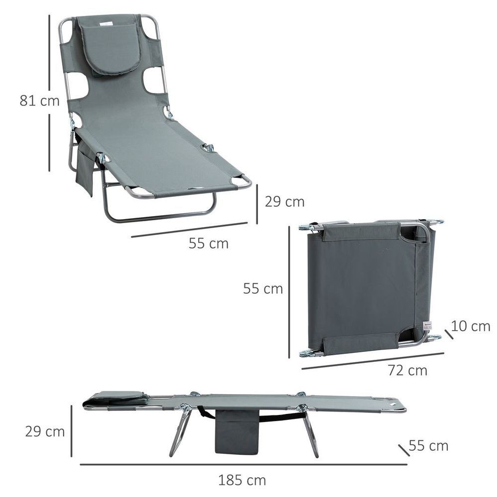 Headrest Sun Lounger