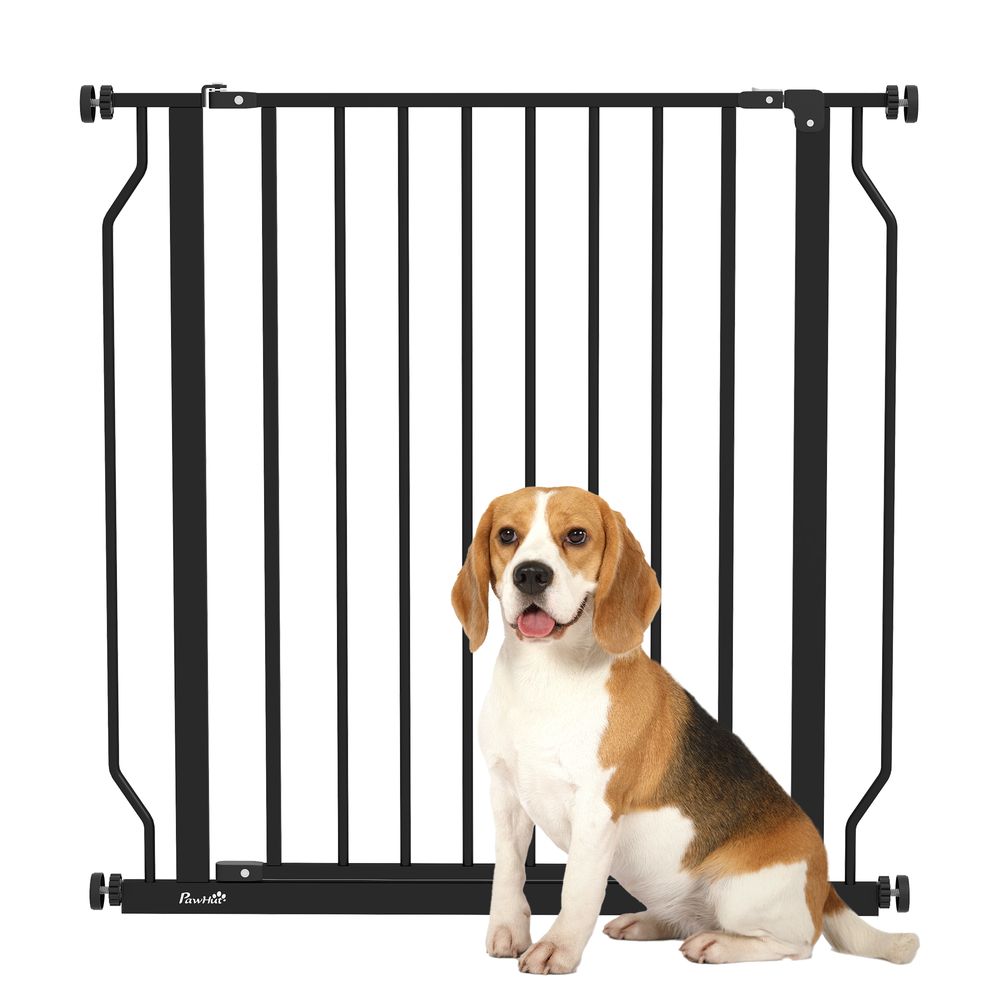 Pressure Fit Dog Gate Black