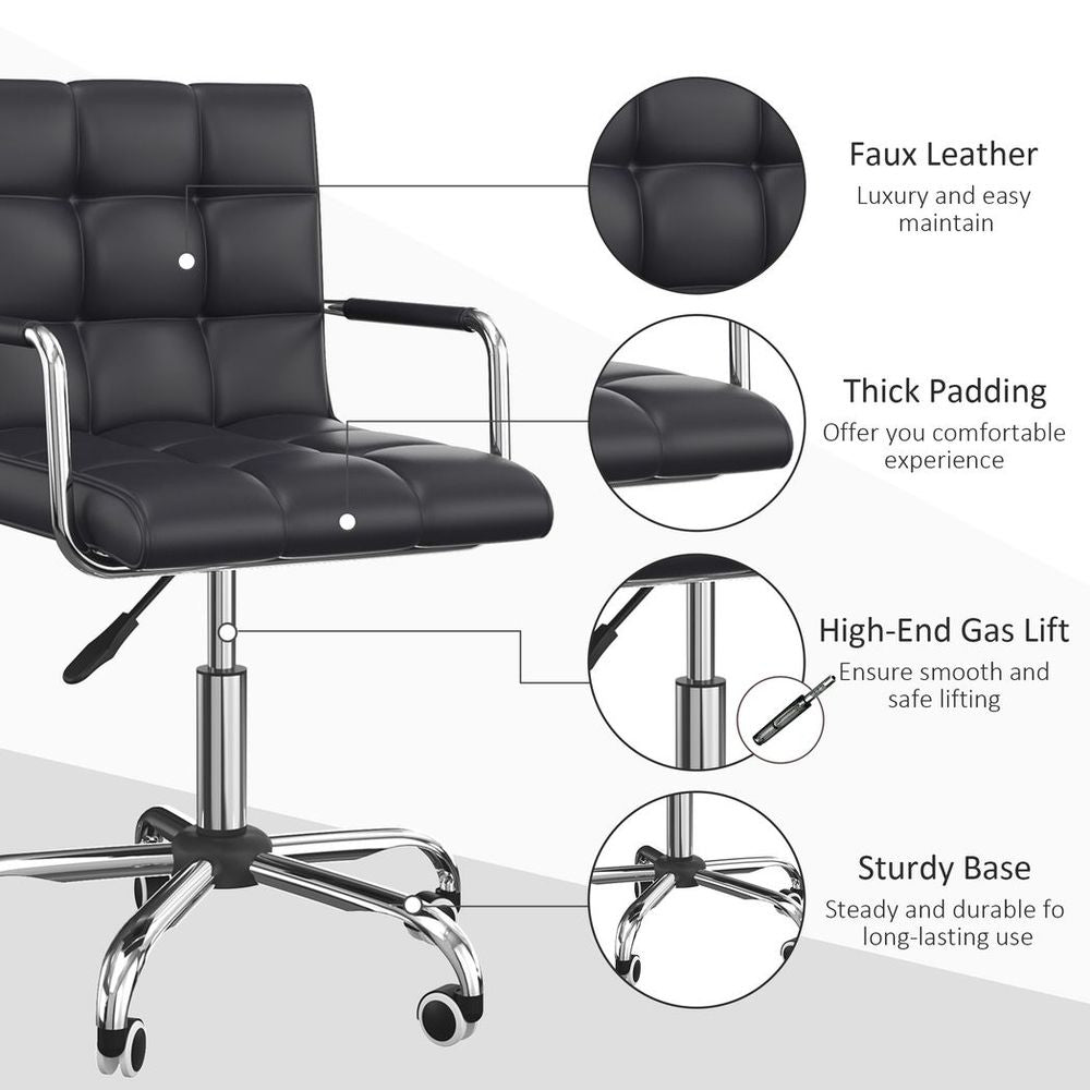 Black Office Swivel Chair