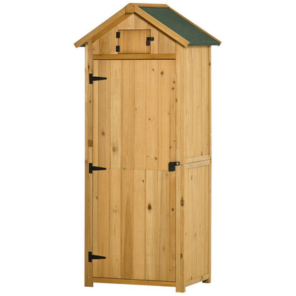 Garden Utility Shed Brown