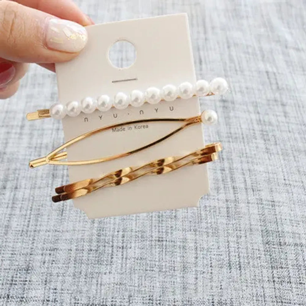 Gold Metal Hairpins