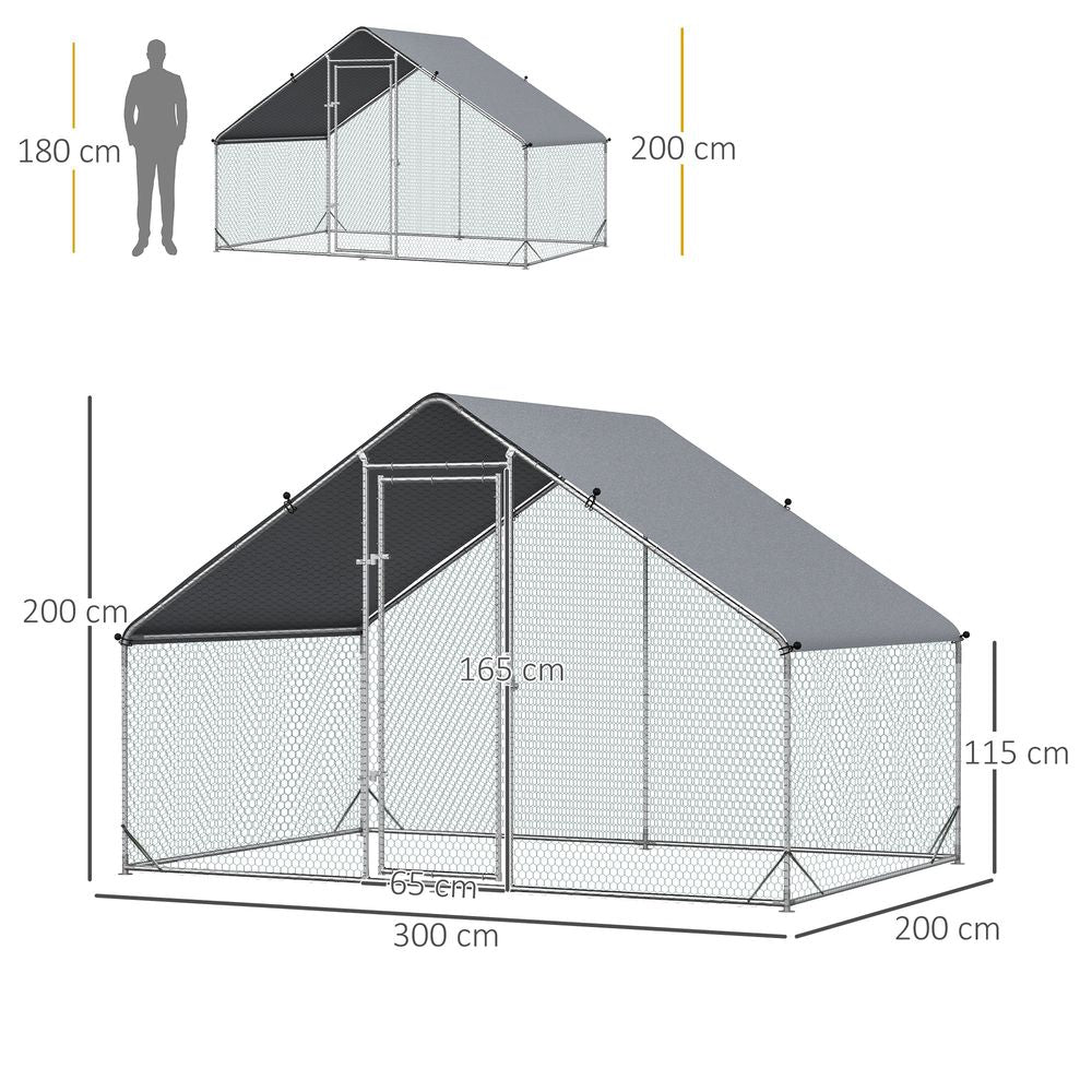 Chicken Coop with Cover