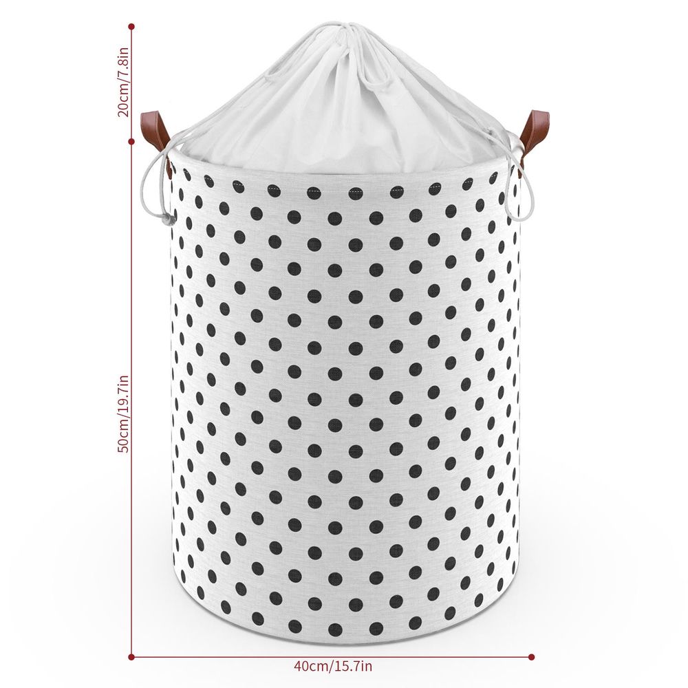 Patterned Laundry Basket