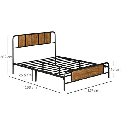 Steel Double Bed Frame