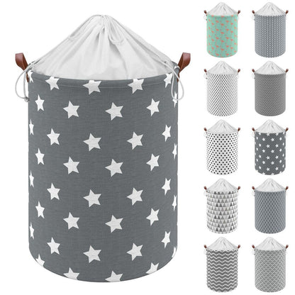 Patterned Laundry Basket