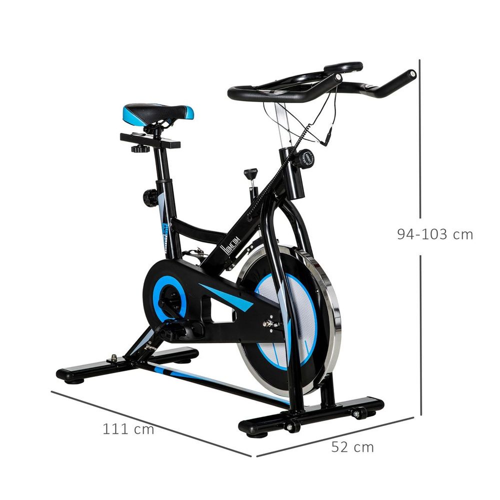 Indoor Cardio Flywheel Exercise Bike