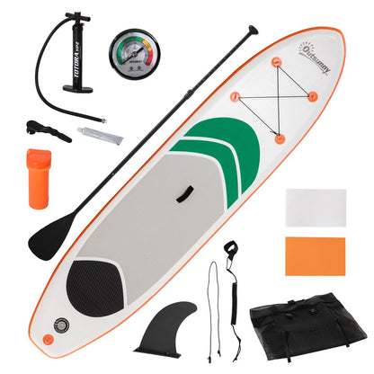 10ft Inflatable Paddle Board Kit White