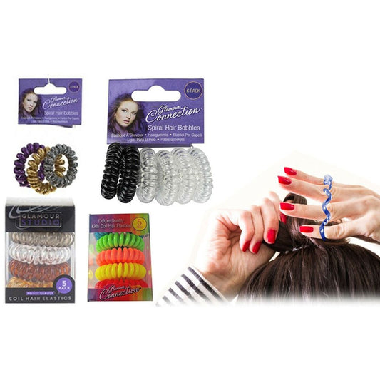 Flex Spiral Hair Bobbles