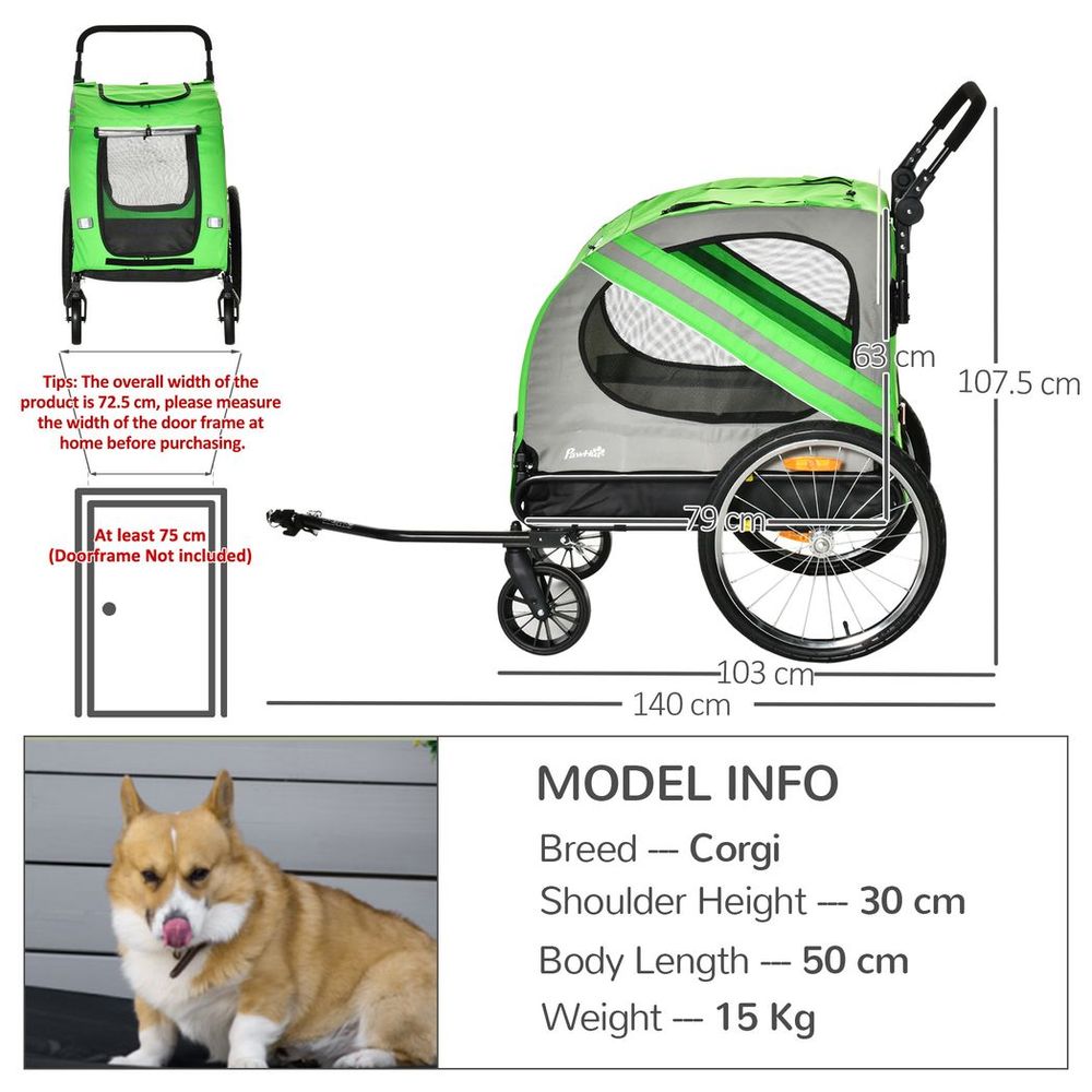 Dog Bike Trailer & Stroller