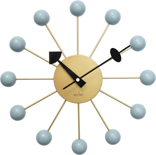 Ball and Spoke Wall Clock