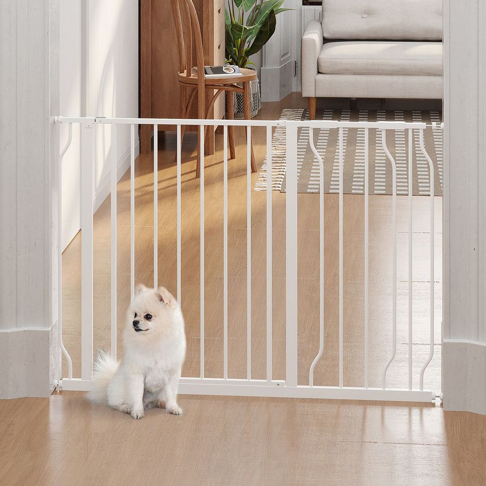 Pressure Fit Dog Gate White