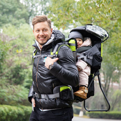 Baby Carrier Backpack Black