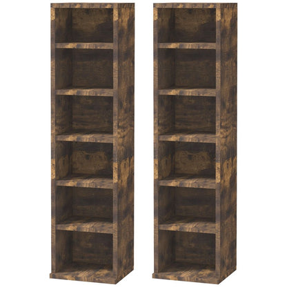 CD Display Narrow Shelf Unit 2 Pcs