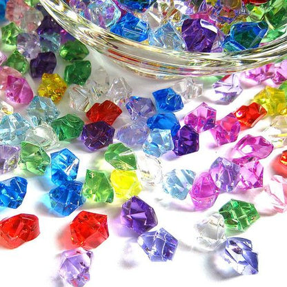 Aquarium Multicoloured Gem Stones x 50