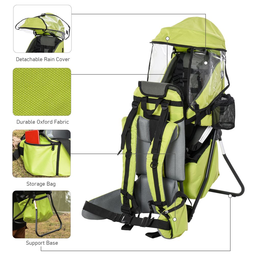 Baby Carrier Backpack Green