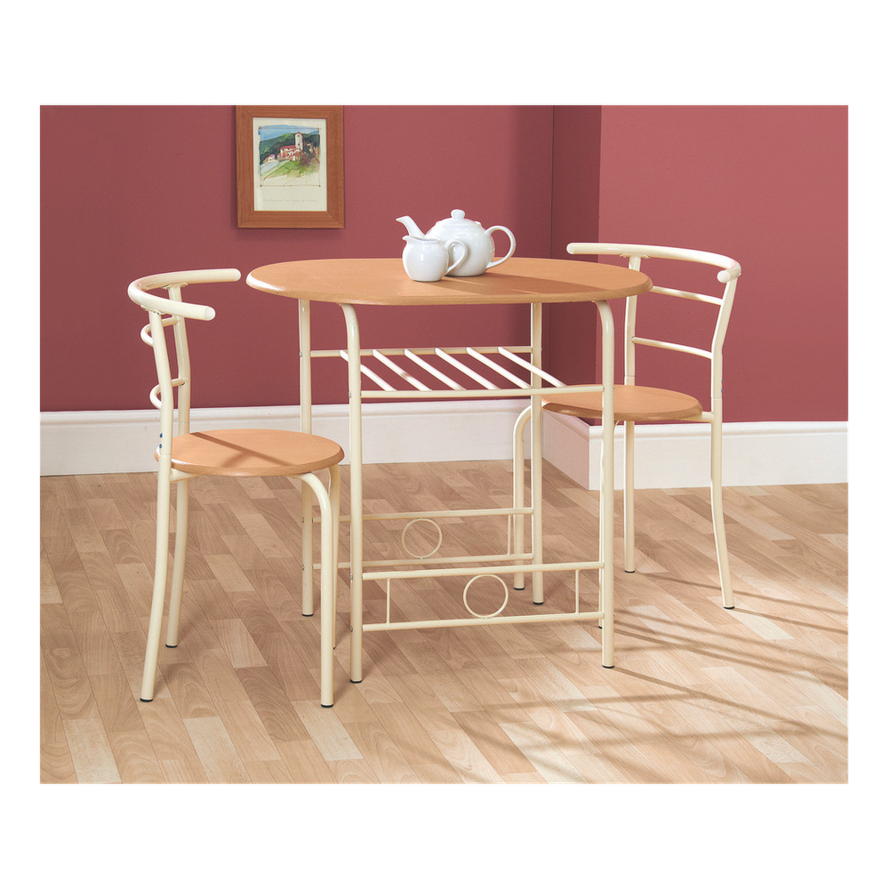 Space-saving Dining Set Oak