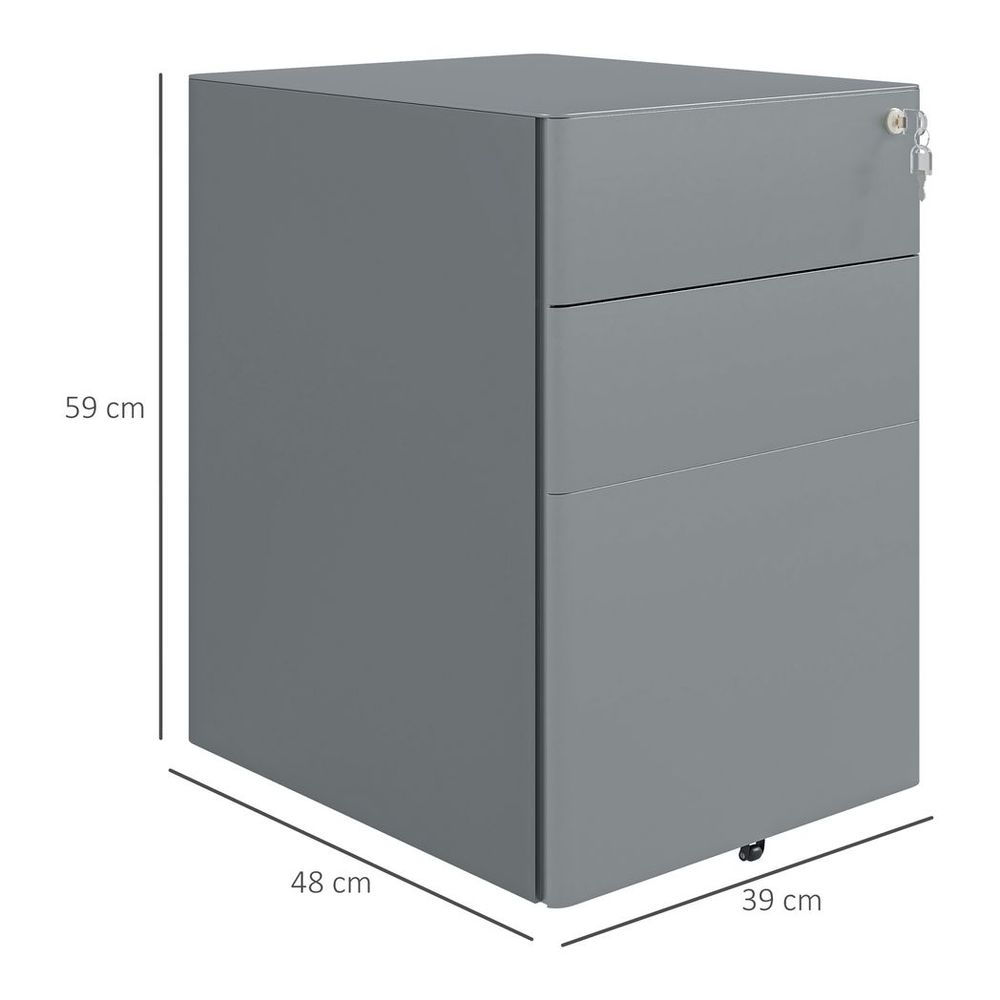 5 Wheel File Cabinet