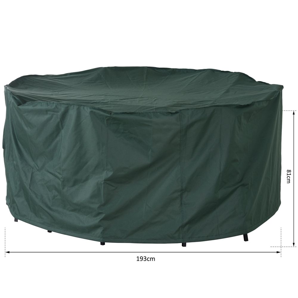 Round Outdoor Furniture Cover