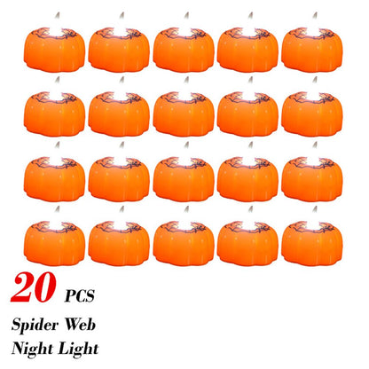 LED Pumpkin Candles