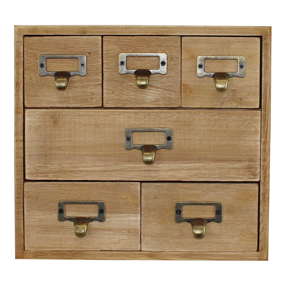 Mini 6 Drawer Unit