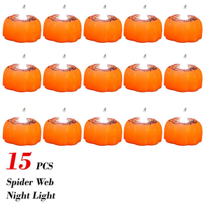 LED Pumpkin Candles