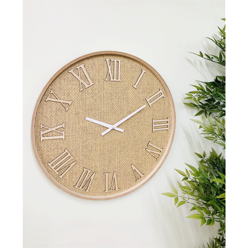 Woven Wall Clock