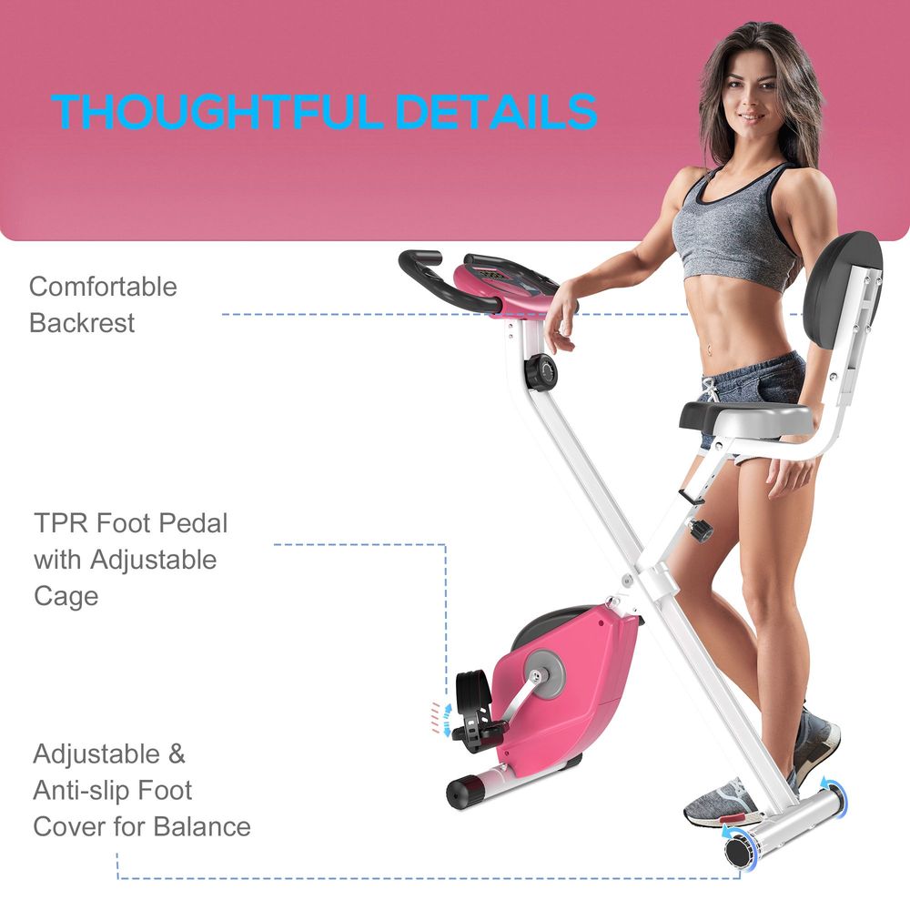 Pink Exercise Bike