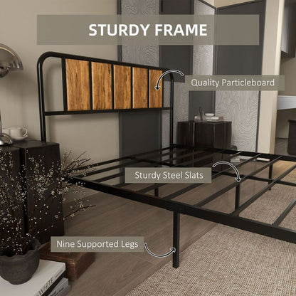 Steel Double Bed Frame