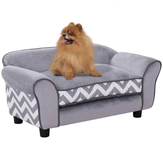 Faux Fur Dog Couch Small