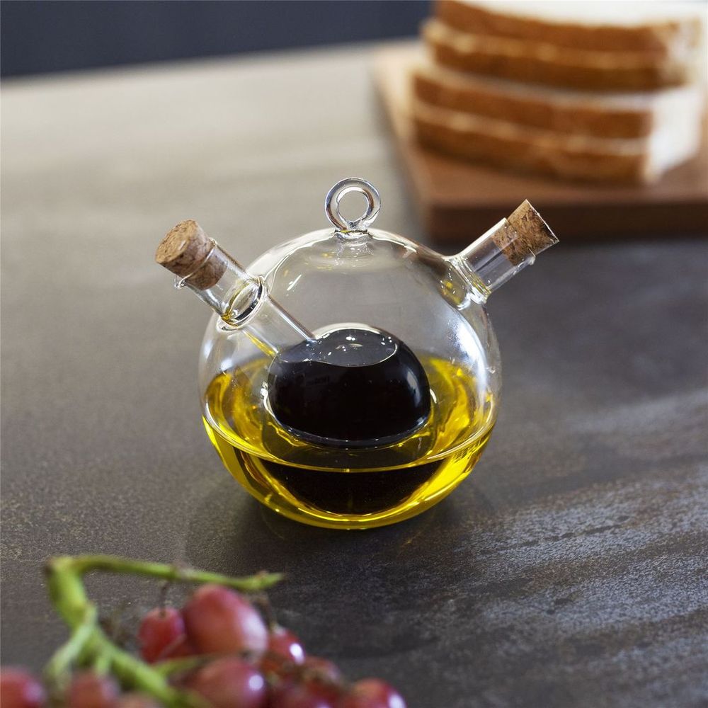 2-in-1 Glass Oil & Vinegar Cruet