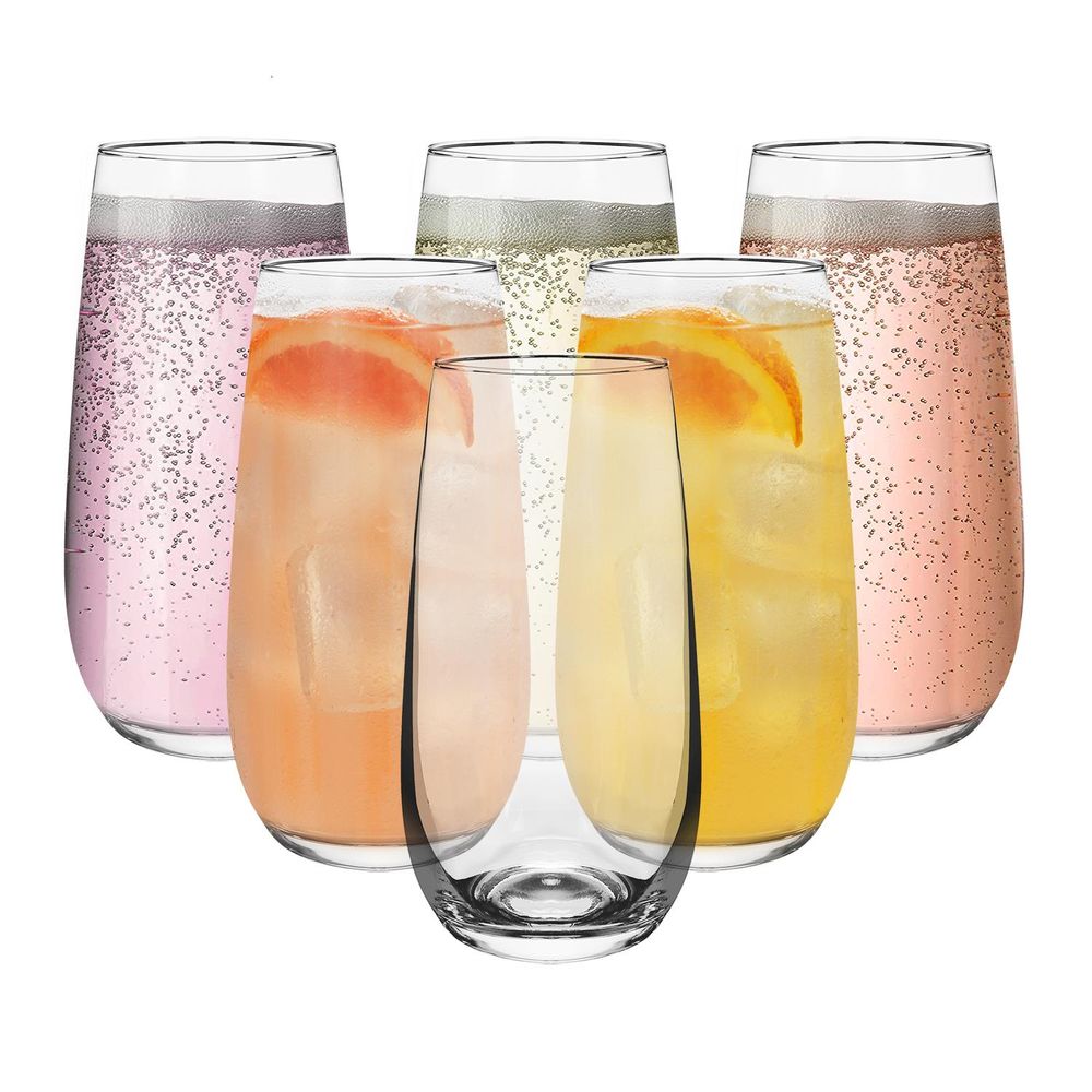 6 Classic Esteem Highball Glasses