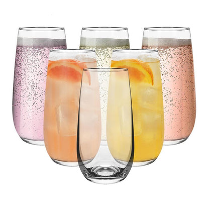 6 Classic Esteem Highball Glasses