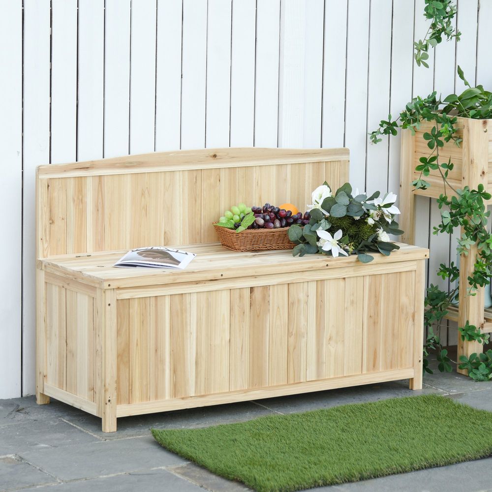 Garden Bench with Storage