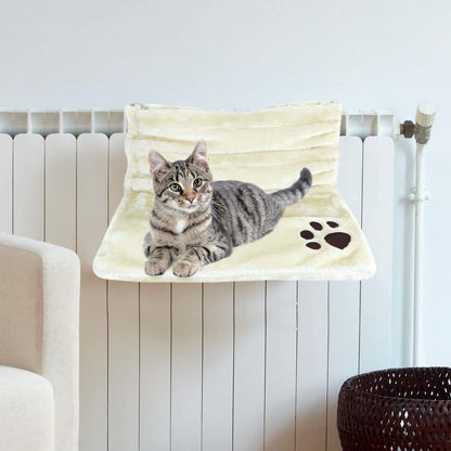 Radiator Bed for Cats in Cream