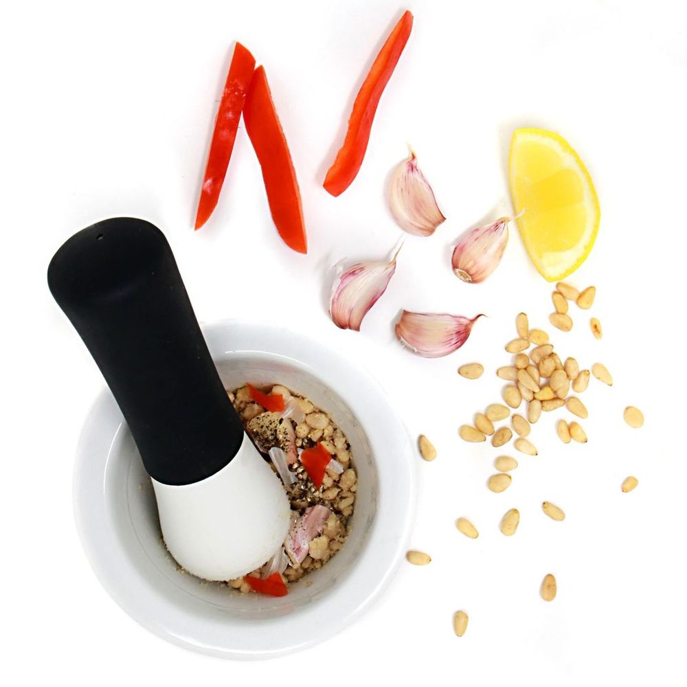 Pestle & Mortar Set Ceramic