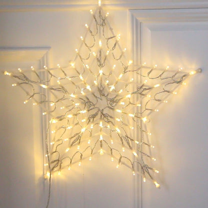 LED Christmas Star Decoration White Light