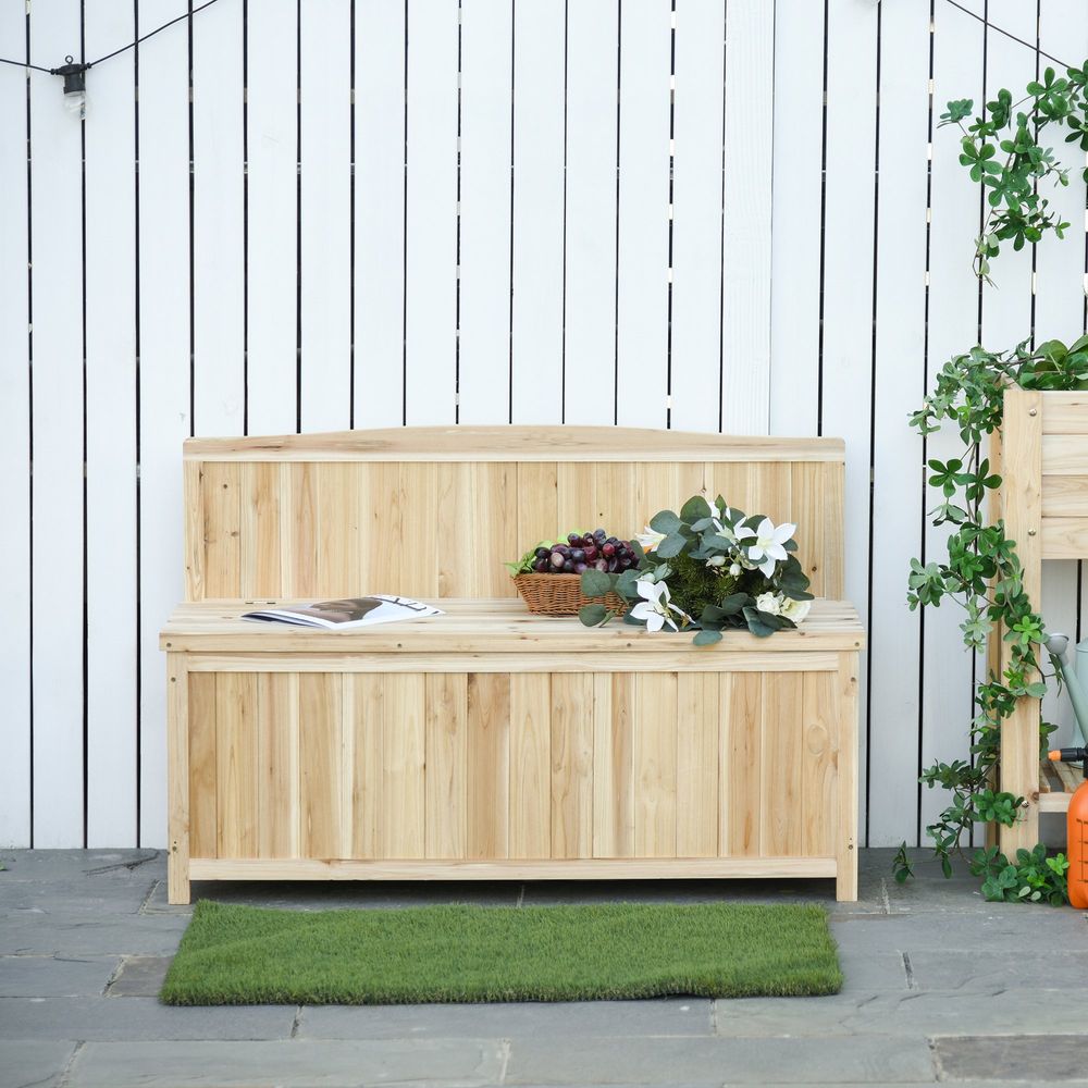 Garden Bench with Storage