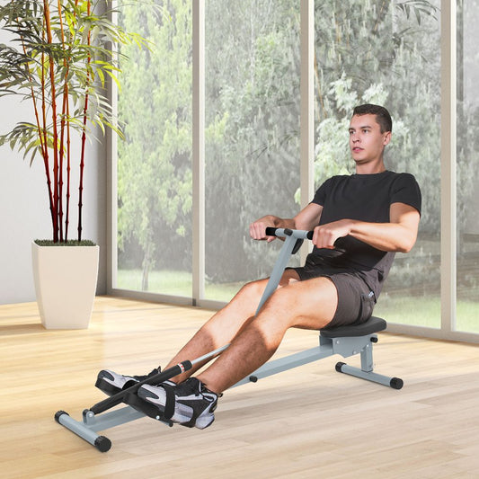 12-Level Fitness Rowing Machine