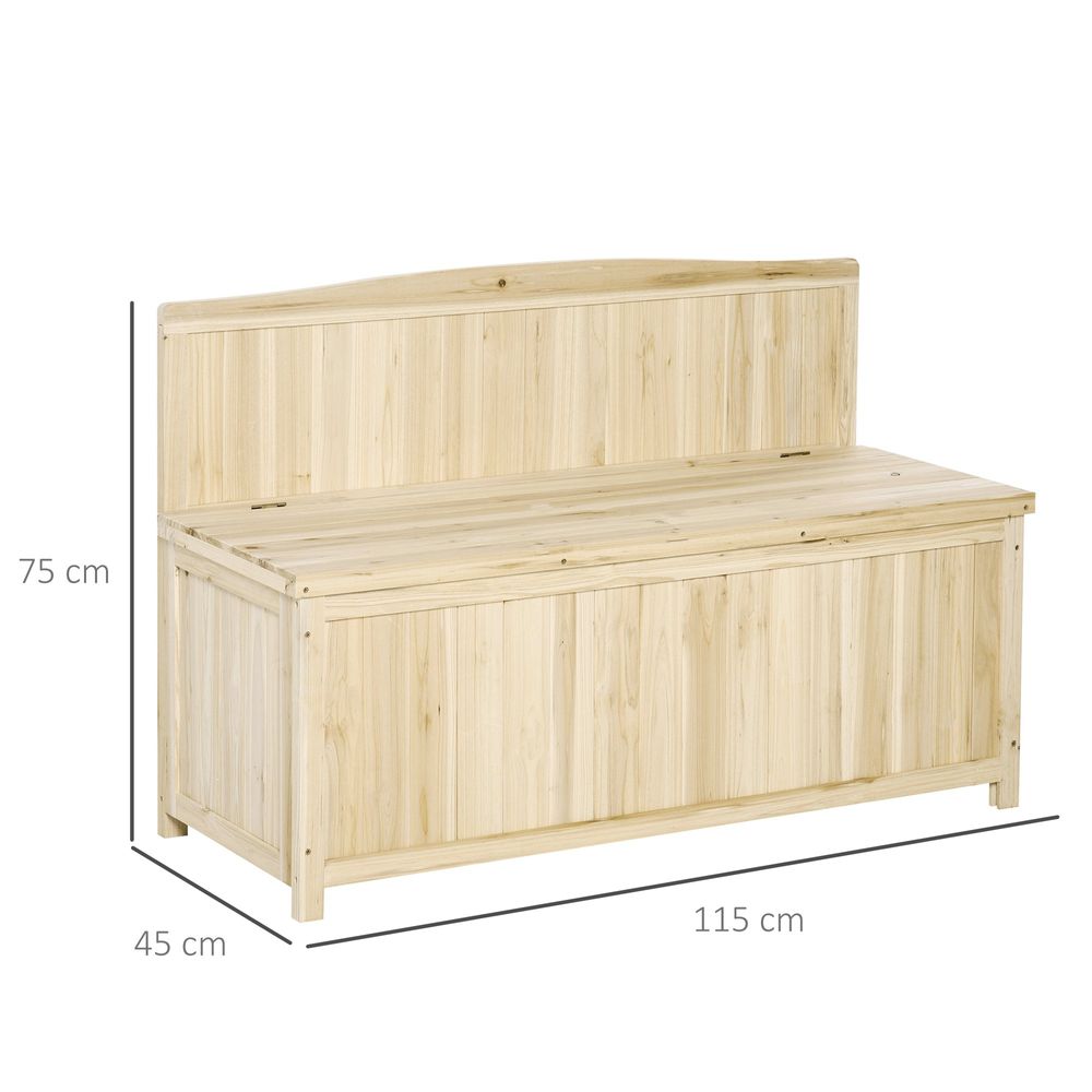 Garden Bench with Storage