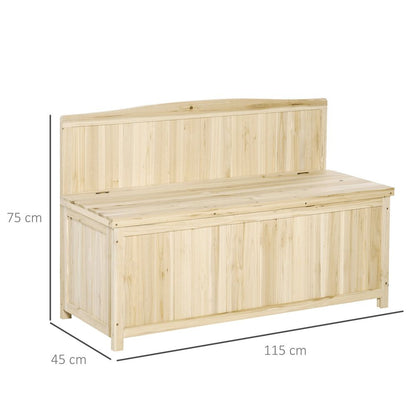 Garden Bench with Storage