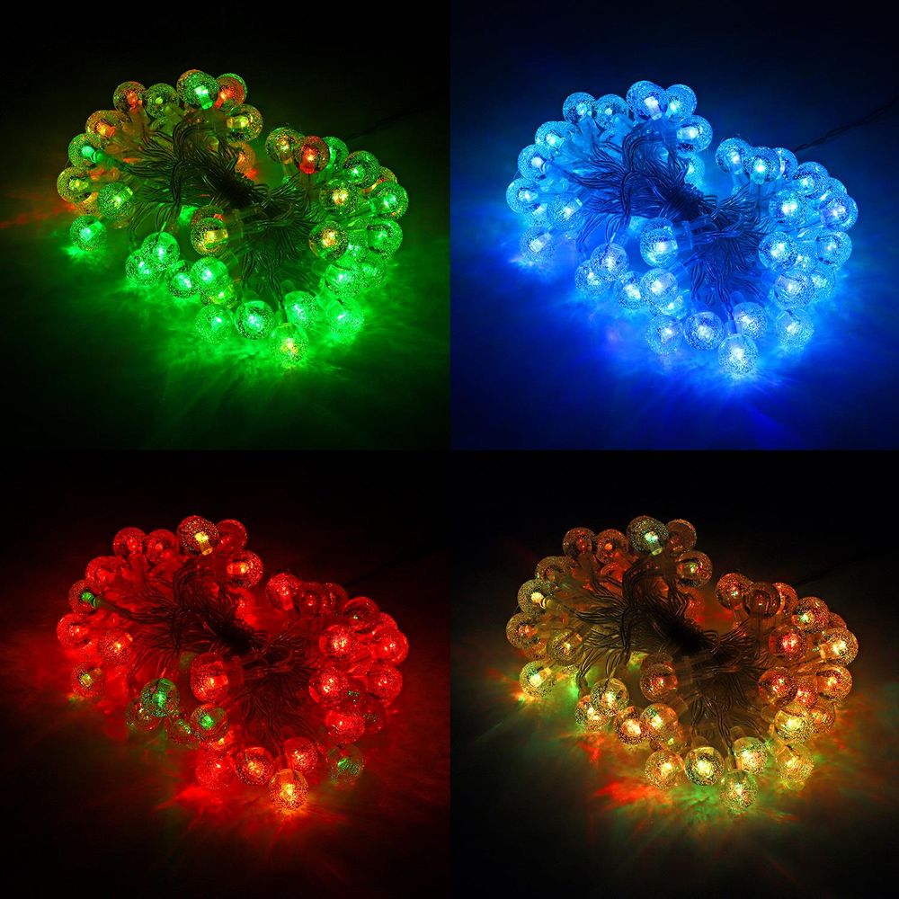 LED Globe String Fairy Lights 26ft