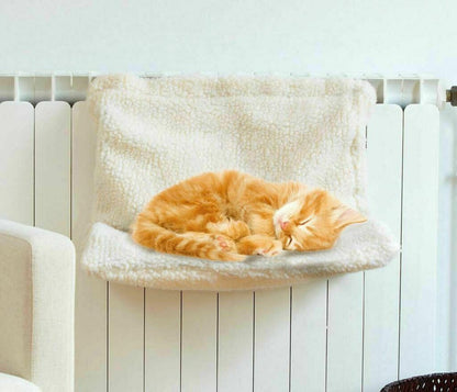 Radiator Bed for Cats in Cream